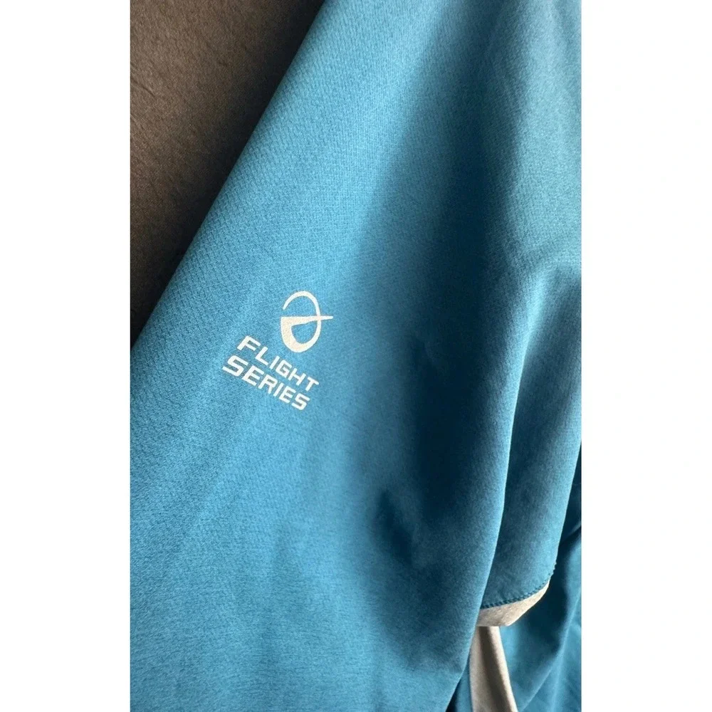 The North Face Flight Series Mens Large Blue Windbreaker Jacket Running Hiking L